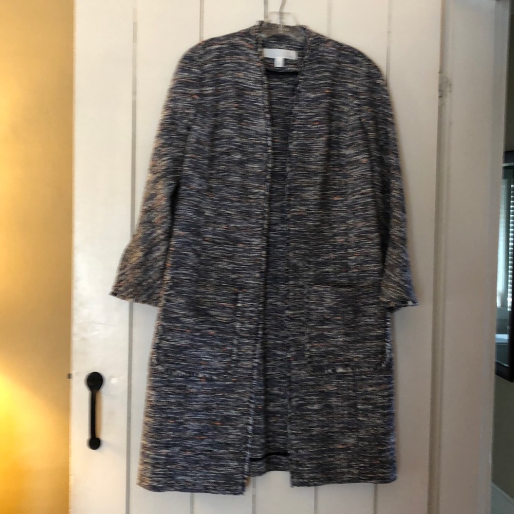 Emerson Rose multi colored knee length jacket.